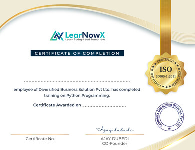 Python Training Course | Learn Python Programming Online
